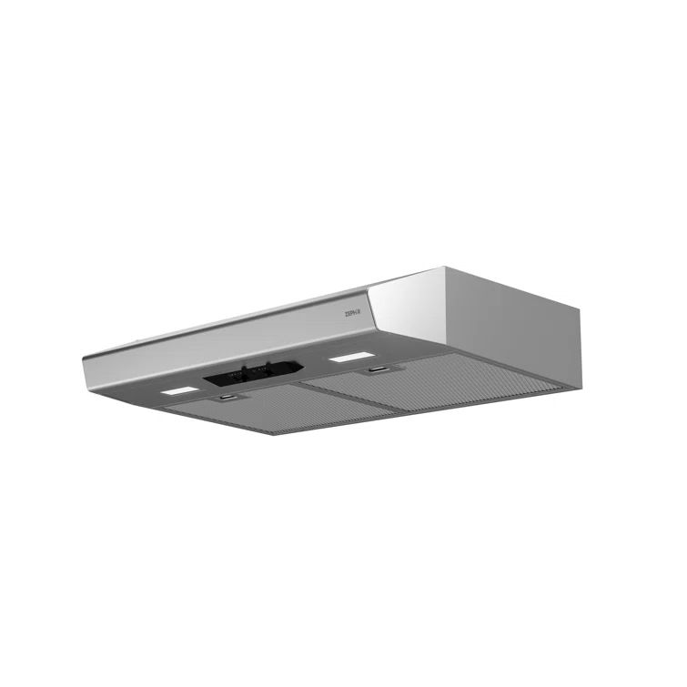 Stainless Steel 24" Convertible Under Cabinet Range Hood with LED Lights