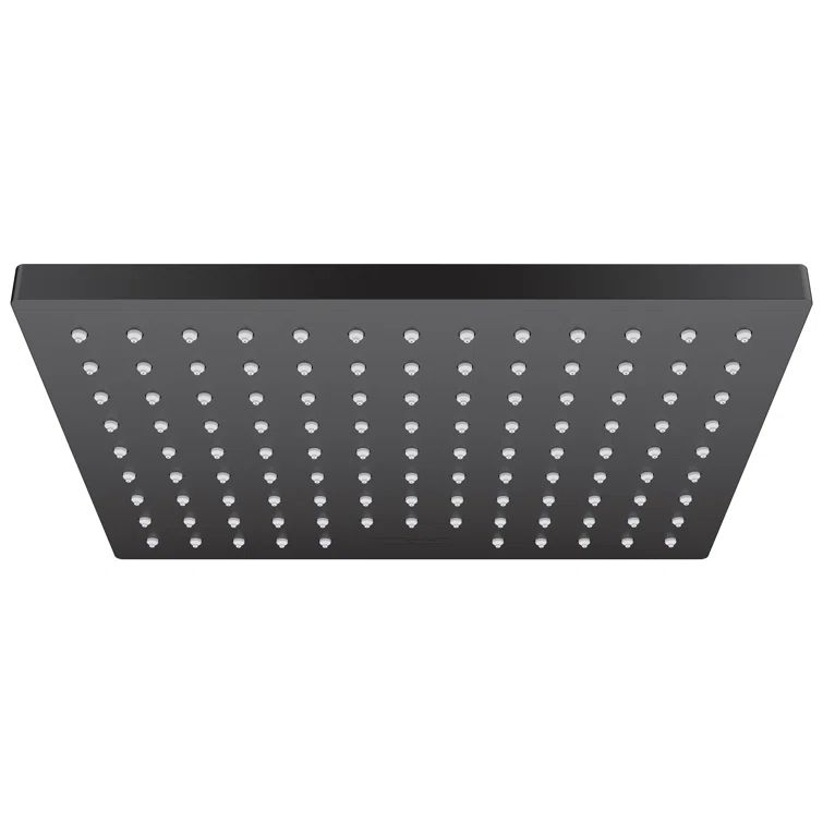 Modern Matte Black 8'' Contemporary Rain Showerhead