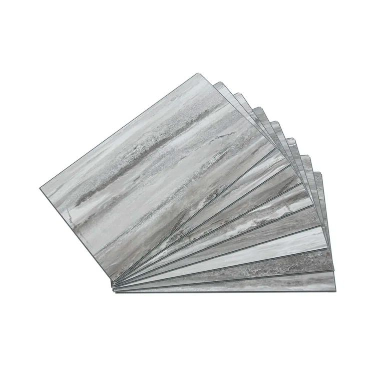Hermitage Granite 25.6" x 14.8" Waterproof Interlocking Vinyl Wall Tiles