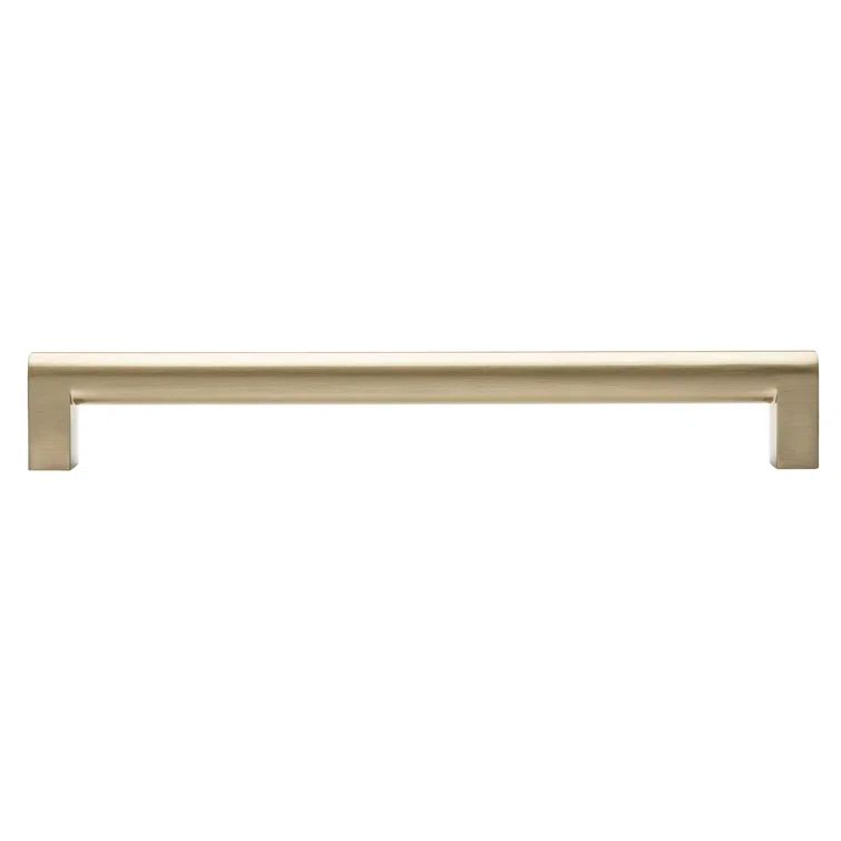Vail 16-inch Satin Brass Rectangular Appliance Pull