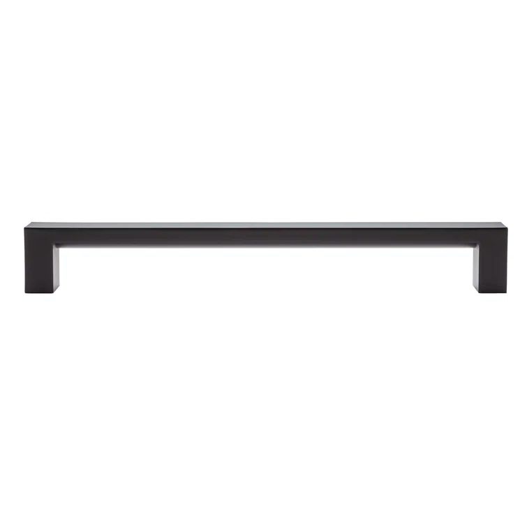 Architectural 12" Matte Black Nickel Rectangular Appliance Pull