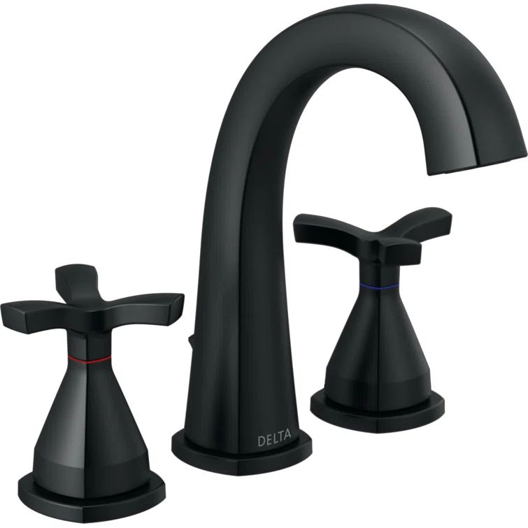 Modern 7'' Bronze Pull-Out Spray Bathroom Faucet in Stainless Steel