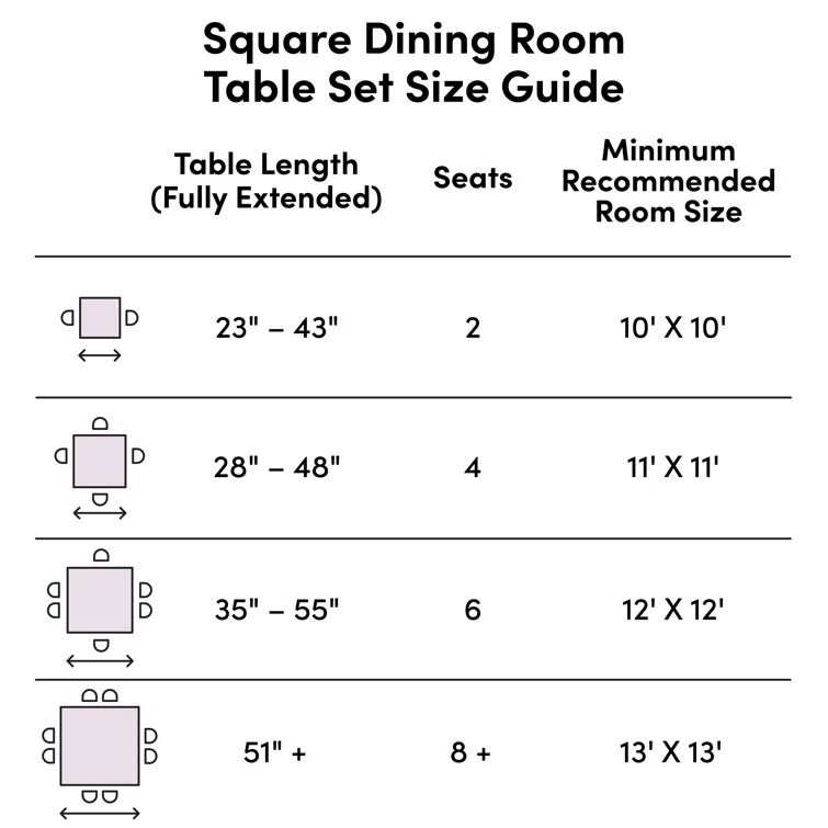 Chic 31.5" Square Red Steel Table & 4 Chairs Dining Set