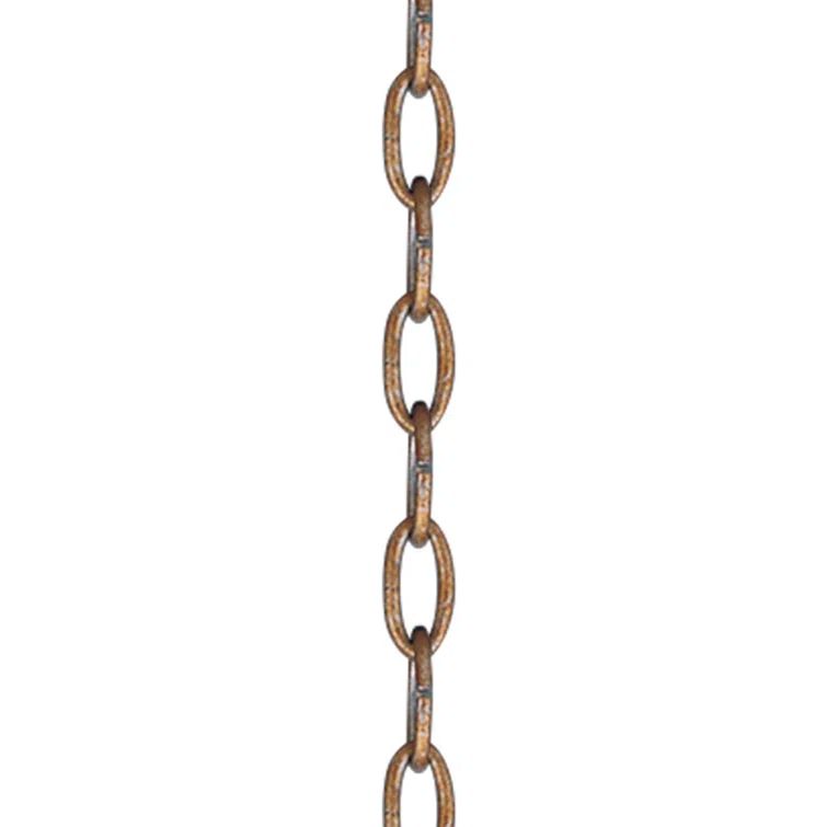 Antique Gold Leaf Heavy Duty Decorative Metal Chain