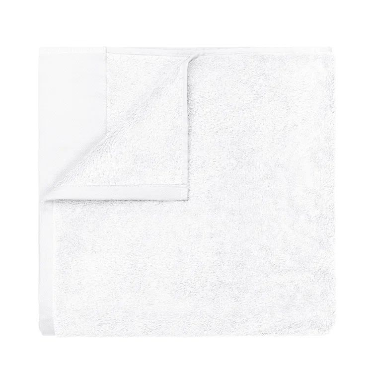 Luxurious White Organic Cotton Terry Bath Towel