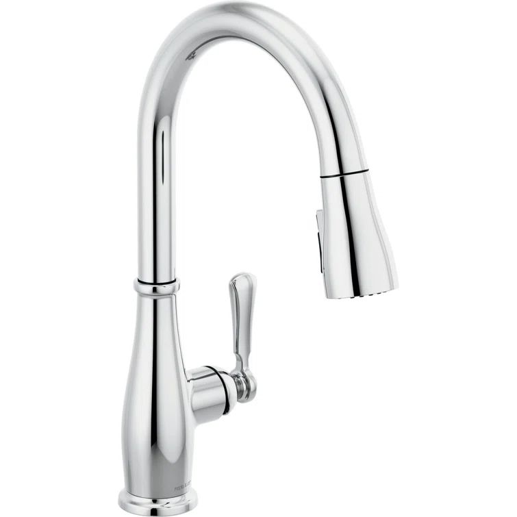 Elmhurst Chrome Single-Handle Pull-Down Kitchen Faucet