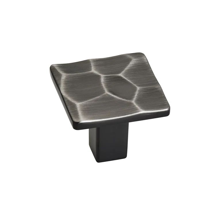 Kamari Polished Nickel Square Cabinet Knob with Mounting Hardware