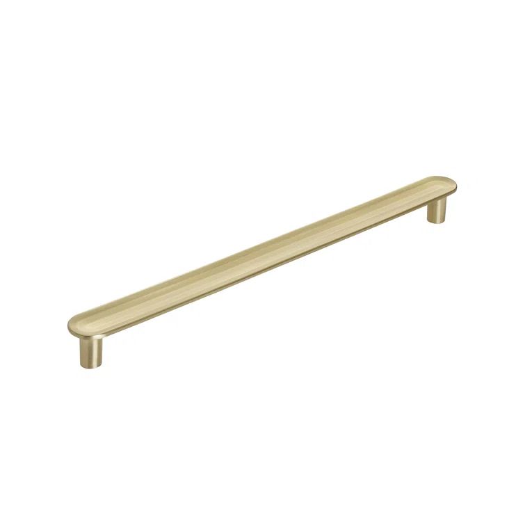 Golden Champagne Modern Bar Cabinet Pull with Mounting Hardware