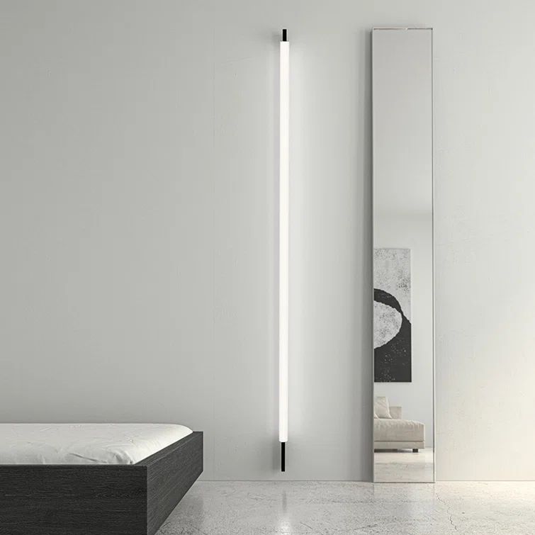 Keel 82.25'' Satin White LED Dimmable Wall Sconce