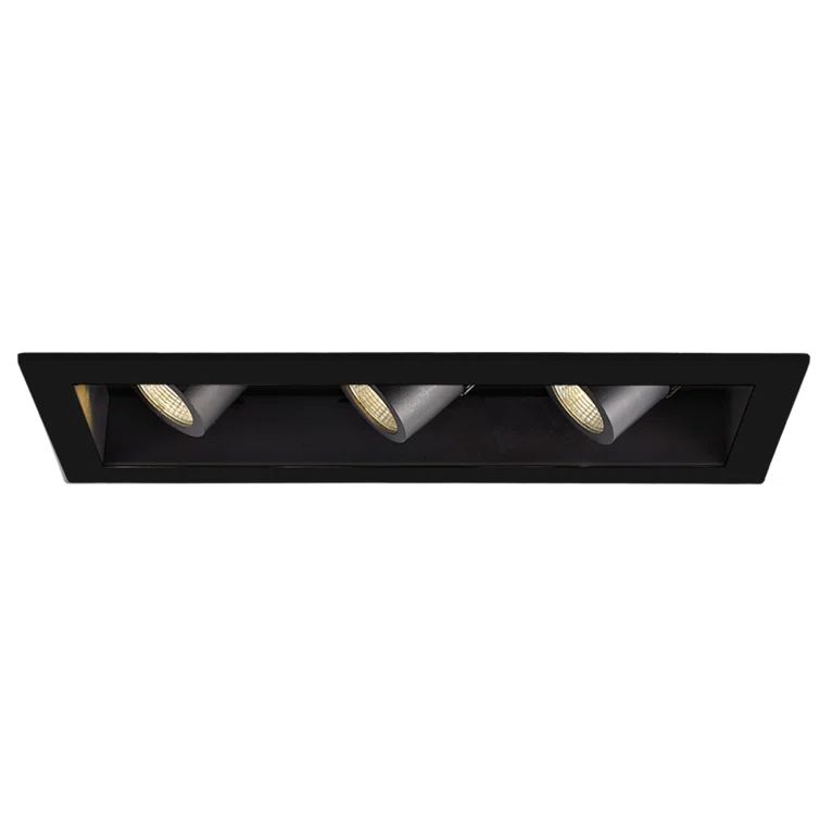 Precision Black Aluminum 15.43" LED Energy Star Adjustable Accent Light