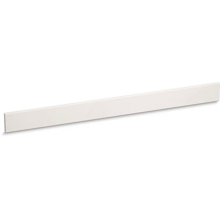 48" Calacatta Quartz Rectangular Wall-Mount Vanity Backsplash