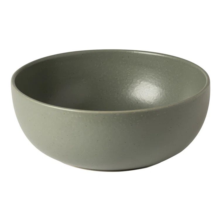 Artichoke Green Matte Ceramic Microwave Safe Serving Bowl