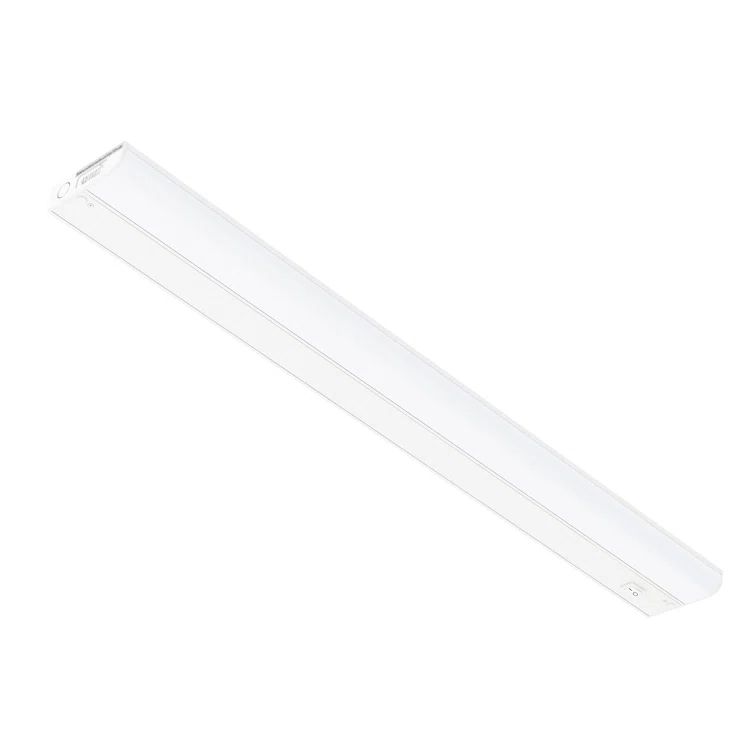 30-inch Matte White Aluminum Hardwired LED Under Cabinet Light