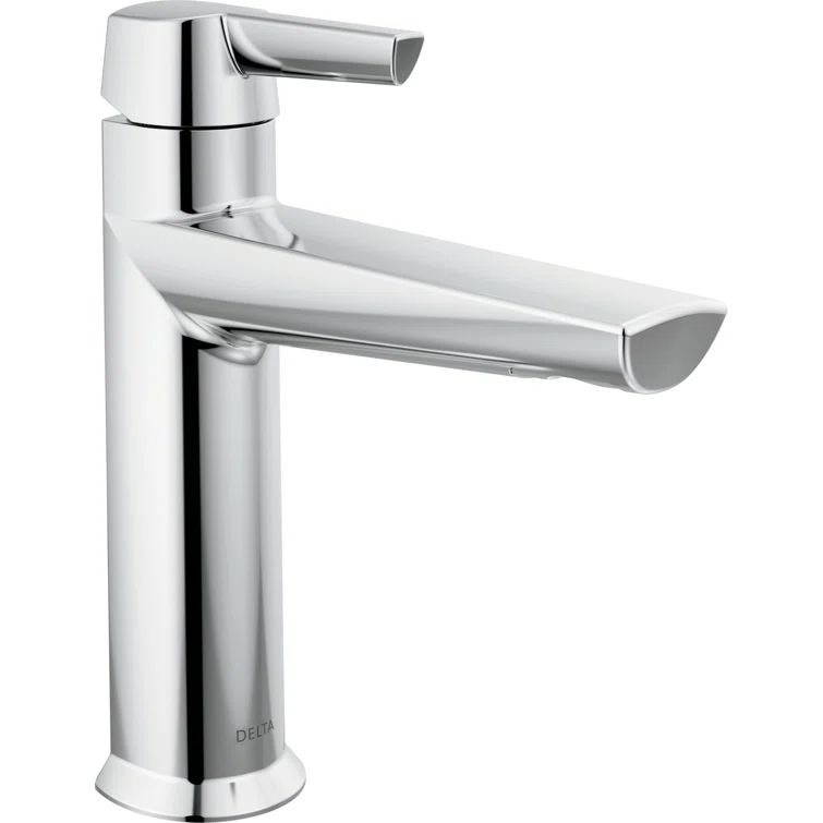 Galeon Modern Chrome Single Hole Zinc Bathroom Faucet