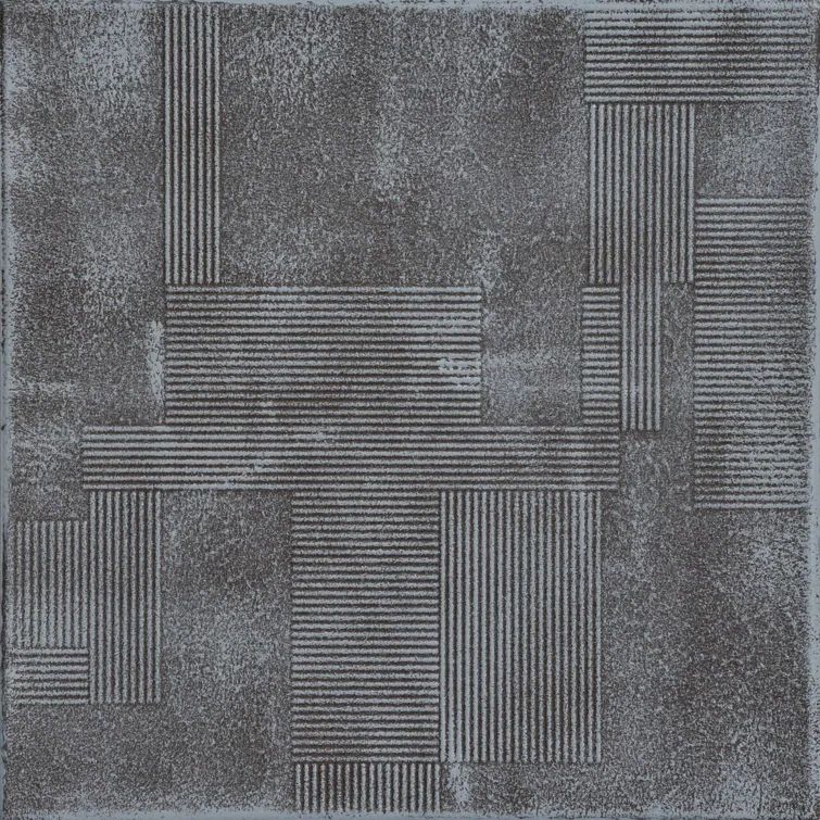 Moss Gray Faux Tin 2x2 ft Glue-Up Ceiling Tile