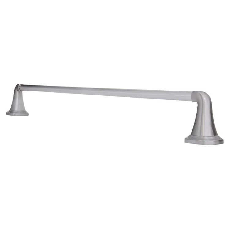 Belding 24'' Brushed Nickel Wall Mounted Towel Bar