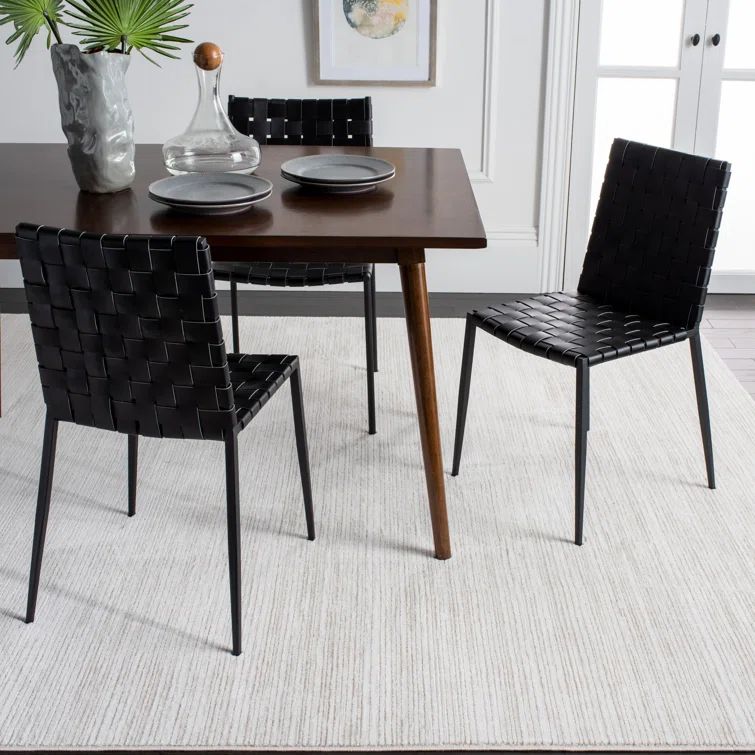 Gray and White Abstract Synthetic 10' x 14' Area Rug