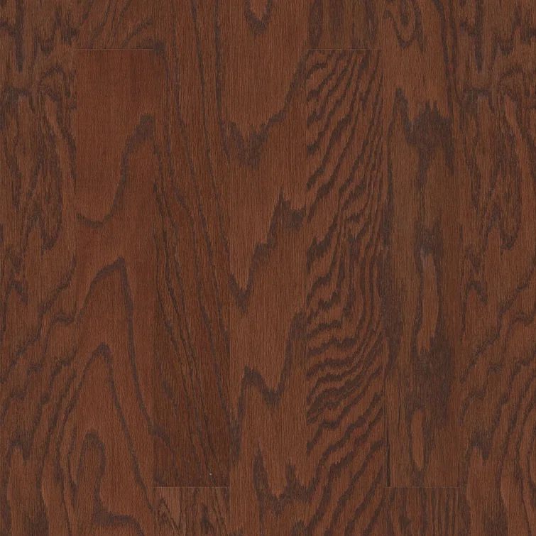 Bradford Sunset Red Oak Narrow Plank Engineered Hardwood Flooring