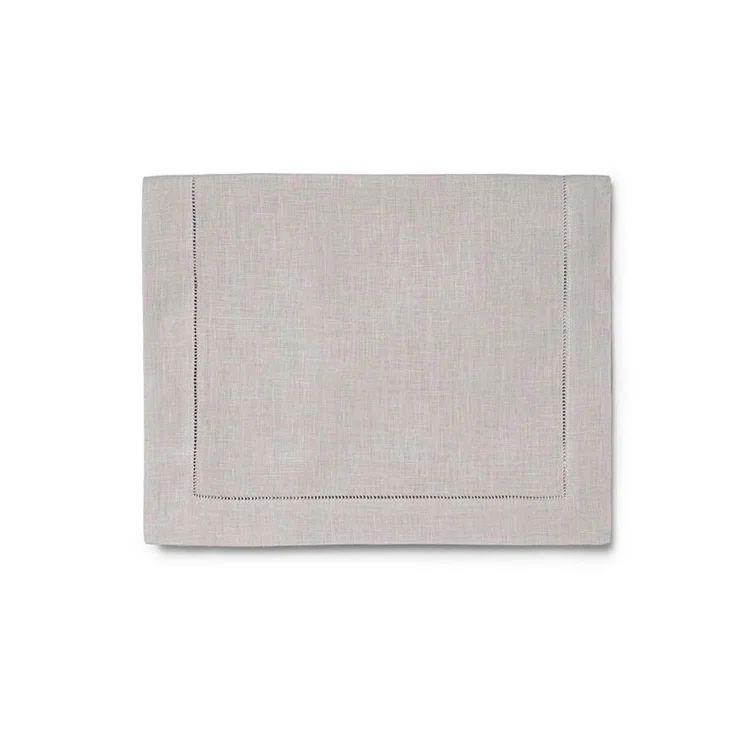 Gray Linen 15 x 54” Handmade Table Runner
