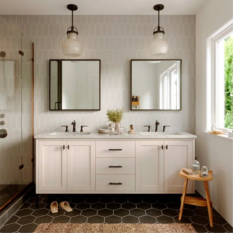 Karran Woodburn Timeless Bronze 2-Handle Widespread Bathroom Faucet