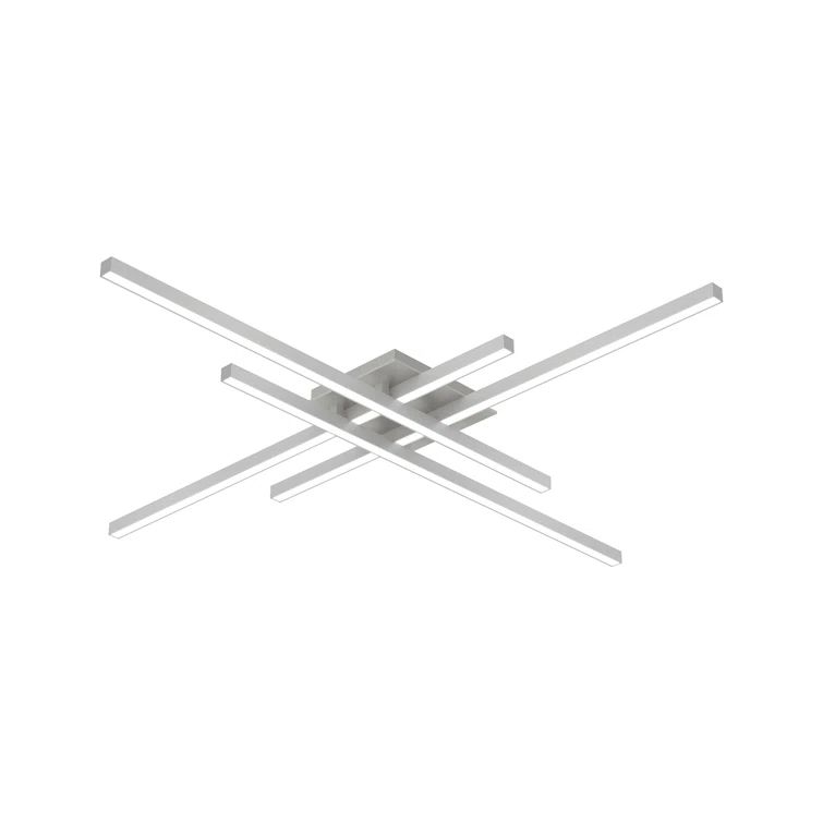 Vega 31.25'' Brushed Nickel LED Flush Mount Light