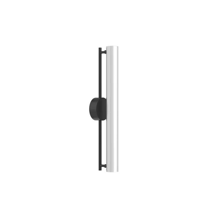 Gramercy Sleek Black Aluminum LED Dimmable Wall Sconce