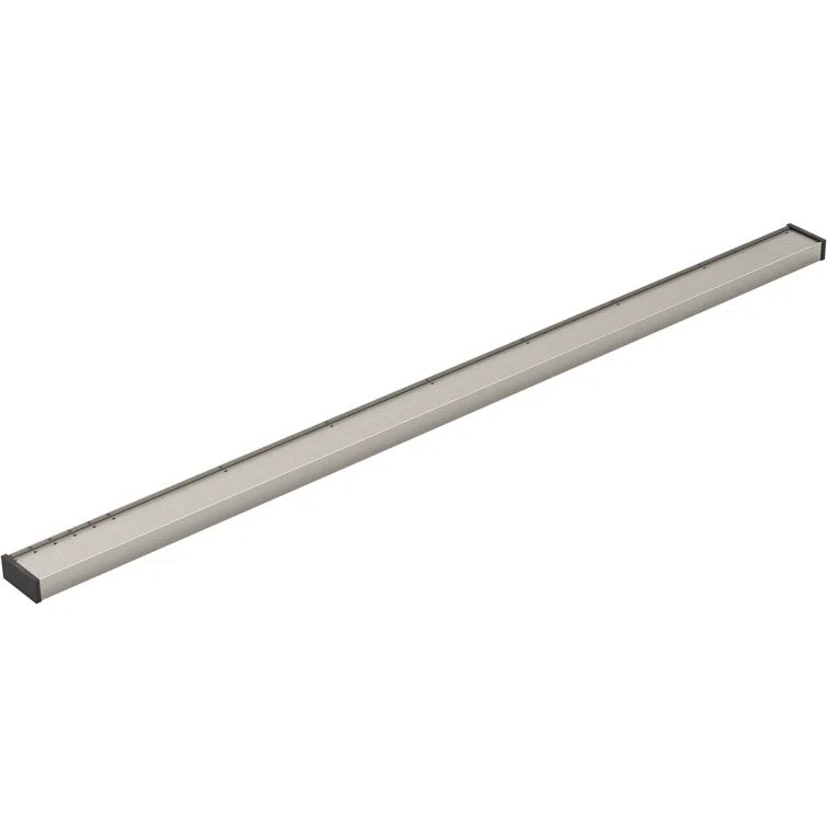 48" Anodized Brushed Nickel Linear Shower Drain Grate