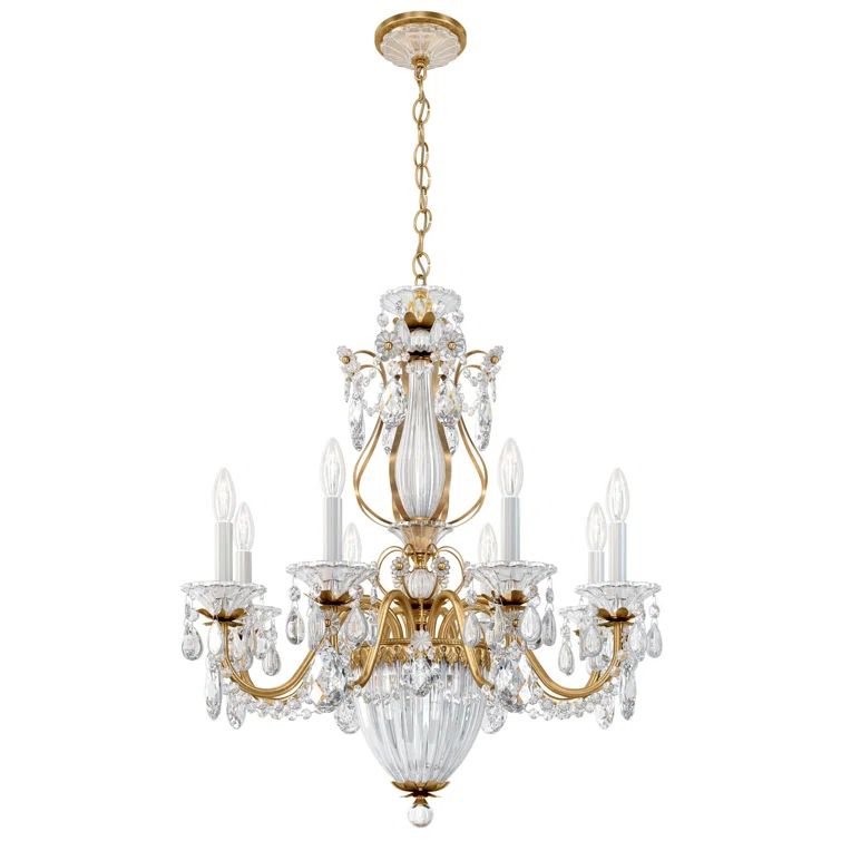 Heirloom Gold Bagatelle 11-Light Traditional Crystal Chandelier