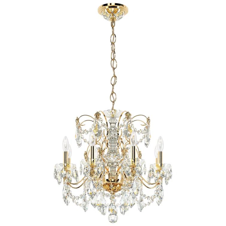Aurelia Heritage 8-Light Crystal Glass Chandelier