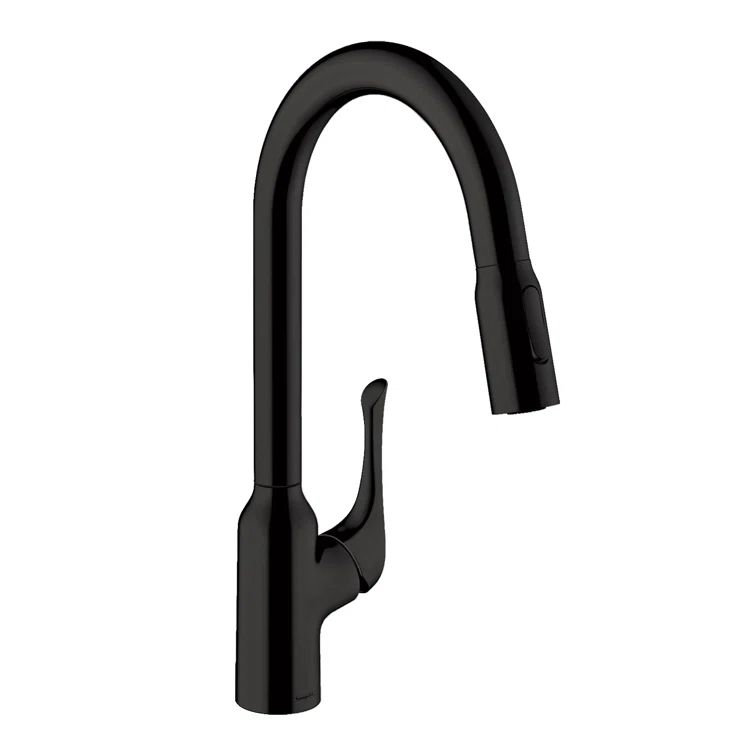 Sleek Chrome 15'' Modern Pull-Out Spray Kitchen Faucet