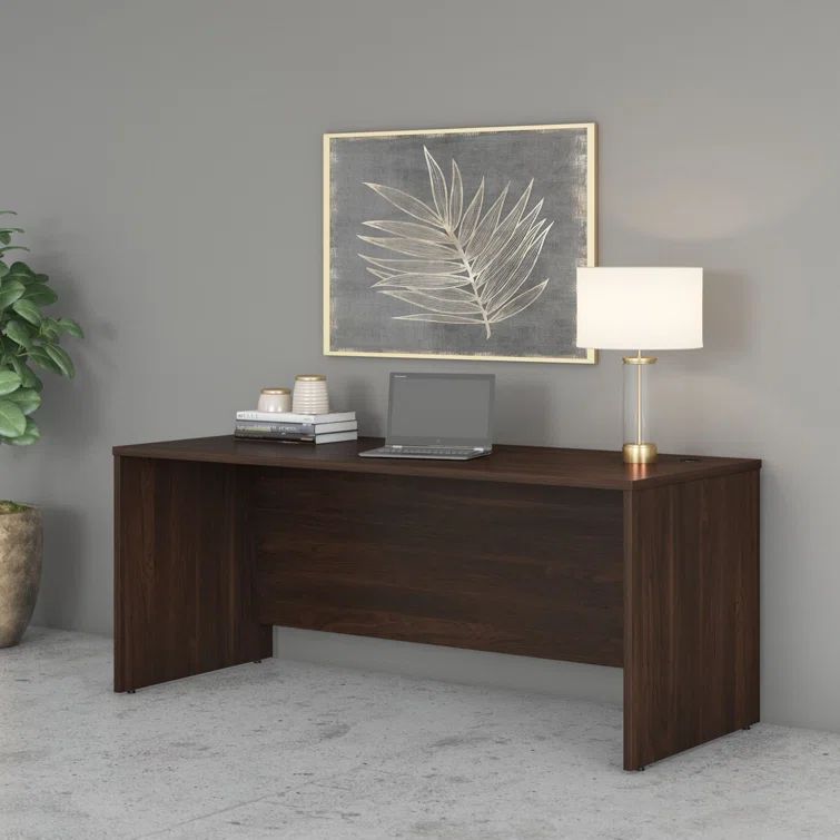 Classic Black Walnut Scratch Resistant Writing Desk
