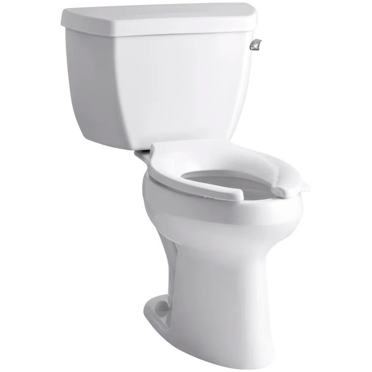 Highline Classic White Elongated Two-Piece High-Efficiency Toilet