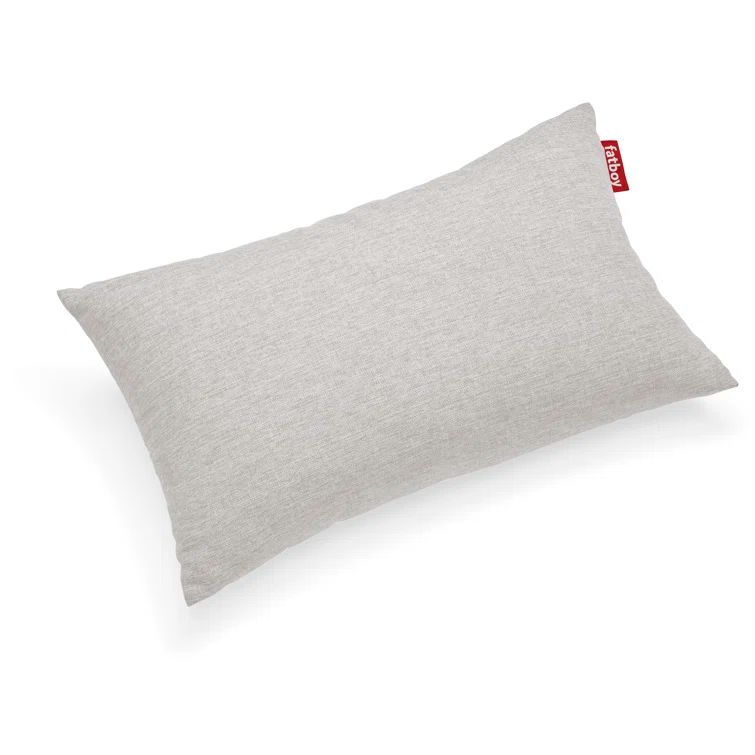 Sunbrella Mist Rectangular Lumbar Outdoor Pillow