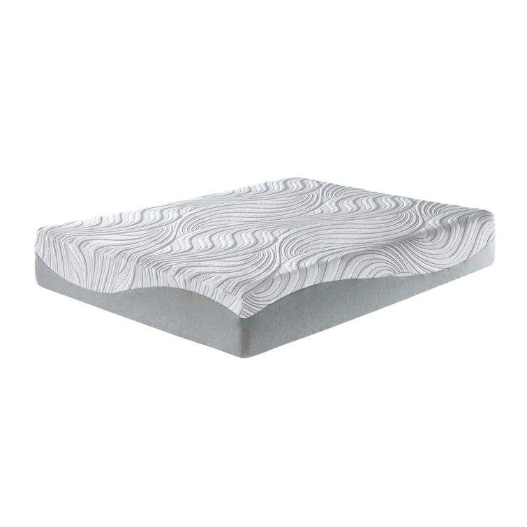 White King Adjustable Memory Foam Bed with 12-Inch Mattress