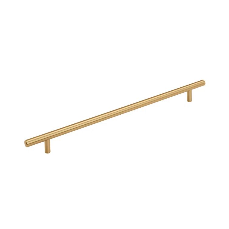 Champagne Bronze 26.62" Modern Bar Pull with Mounting Hardware