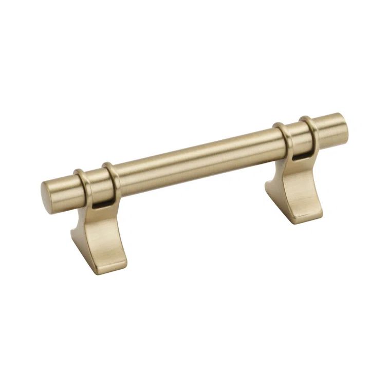 Golden Champagne Modern Industrial Bar Cabinet Pull