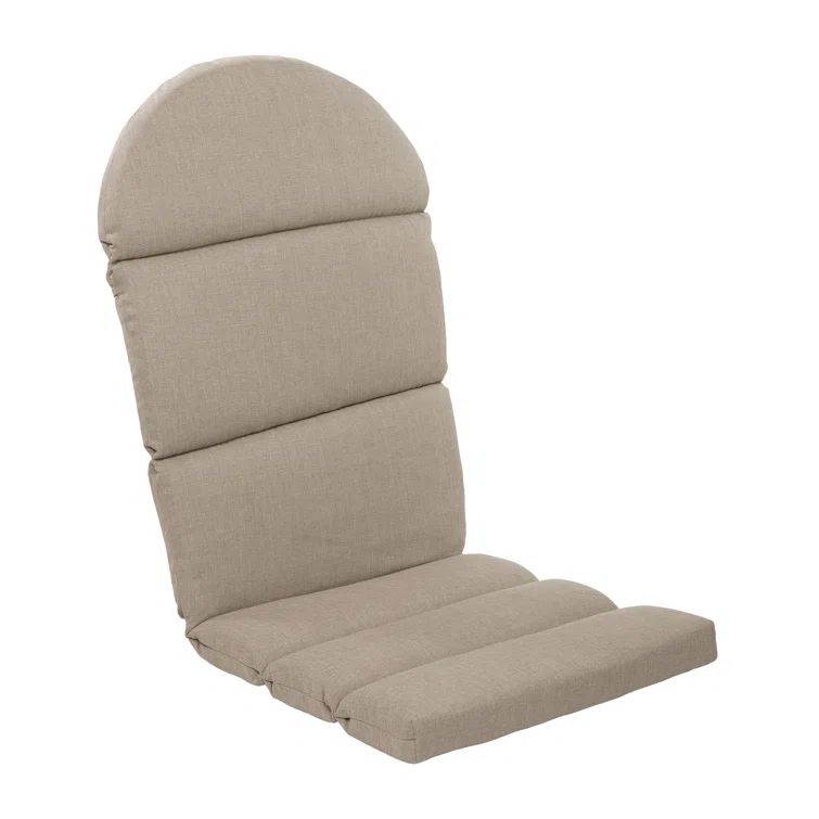 Natural Tan Recycled Fabric Adirondack Chair Cushion