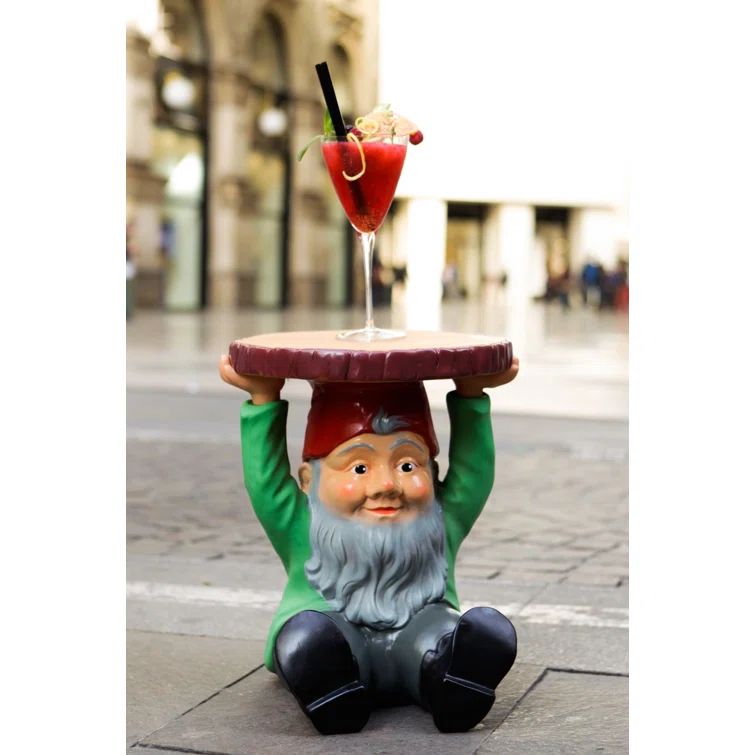 Philippe Starck Enchanted Gnome Round Stool/Table in Hand-Painted Colors