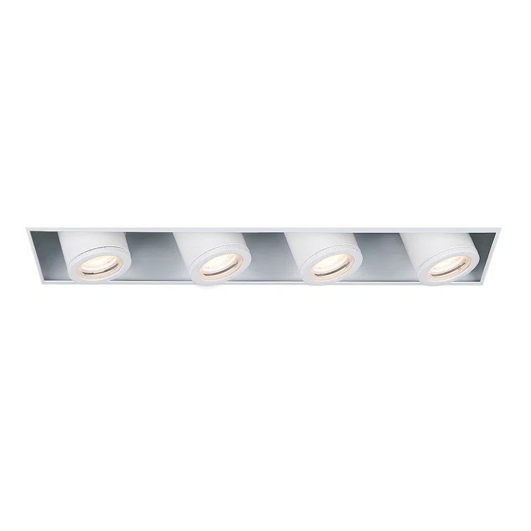 Silo BeamShift 27.88'' White Aluminum 4-LED Adjustable Track Light