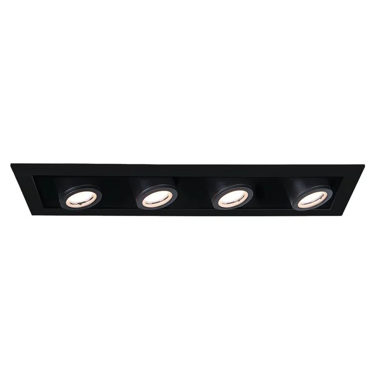 Silo Multiples 28'' Black Aluminum LED Recessed Light - Energy Star