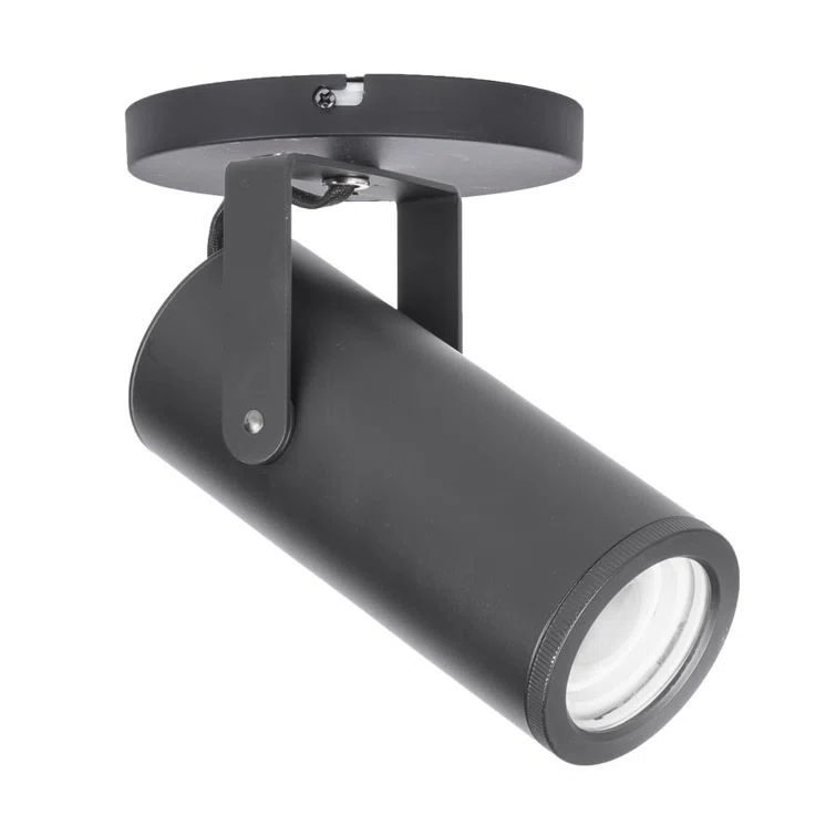 Silo X20 Compact Black Aluminum LED Spotlight 6"x7"