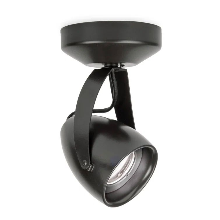 Black Adjustable LED Ceiling/Wall Mounted Spot Light