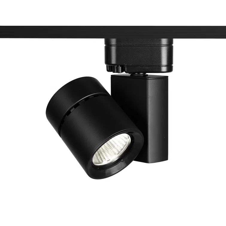 Black Adjustable LED Track Head Light