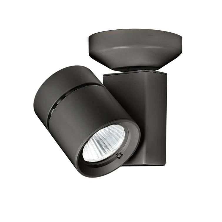 Exterminator II Compact Black LED Track Head Spotlight