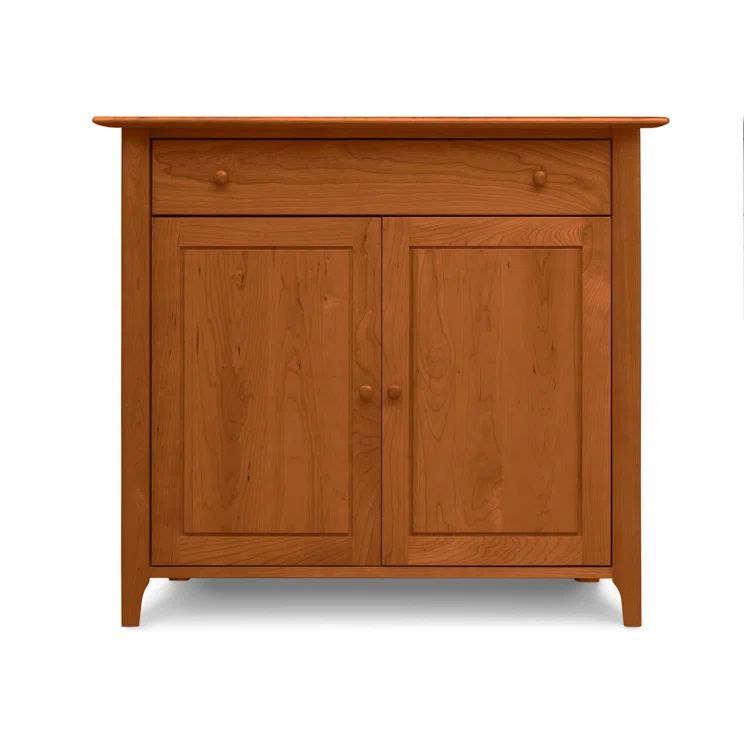 Sarah Autumn Cherry Solid Wood Sideboard with Drawer