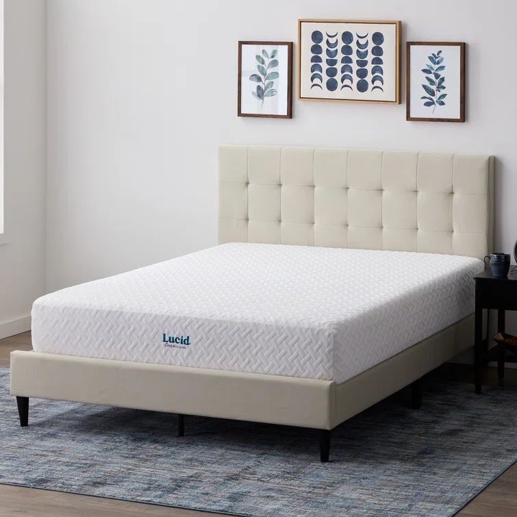 EcoComfort Twin 10" Gel Memory Foam Adjustable Mattress