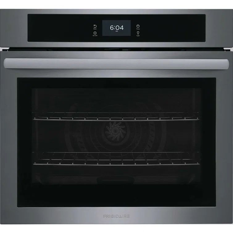 30" Black Stainless Steel Convection Electric Wall Oven