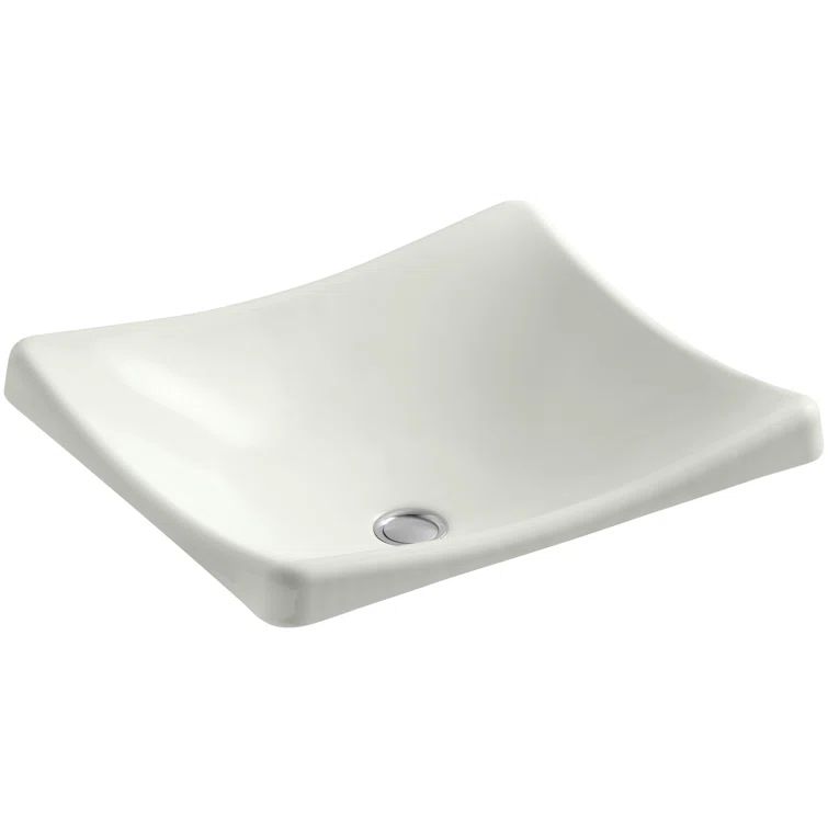 Dune Cast Iron Rectangular Above-Counter Bathroom Sink