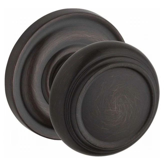 Venetian Bronze Round Solid Brass Traditional Door Knob