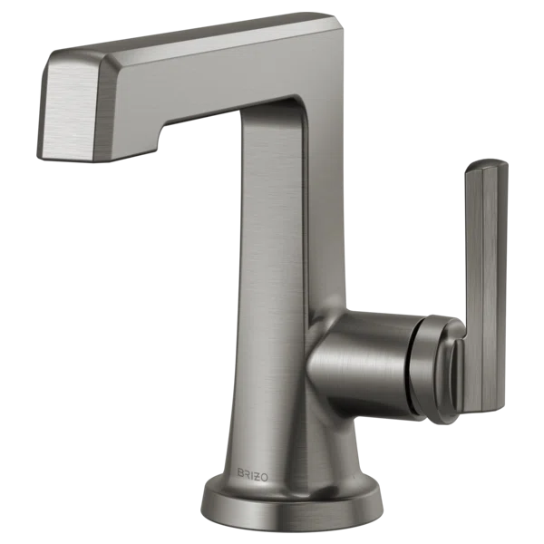 Sleek Modern 6.5" Stainless Steel Single-Handle Faucet
